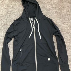 Black Vuori Halo Performance Hoodie